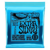 ERNIE BALL 2225 Extra Slinky Nickel Wound Electric Guitar Strings - 8-38 Gauge