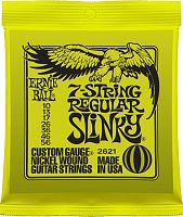 ERNIE BALL 2621 Regular Slinky 7-String Nickel Wound Electric Guitar Strings - 10-56 Gauge