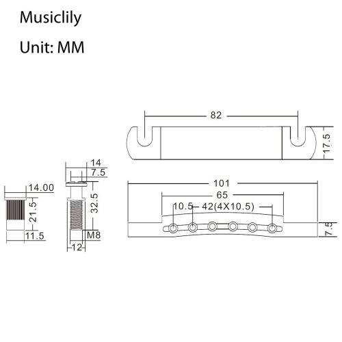 Musiclily MX1279GD фото 2